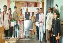Distribution of Integrated Solar Cook Stove at Bishunpur ,Gumla